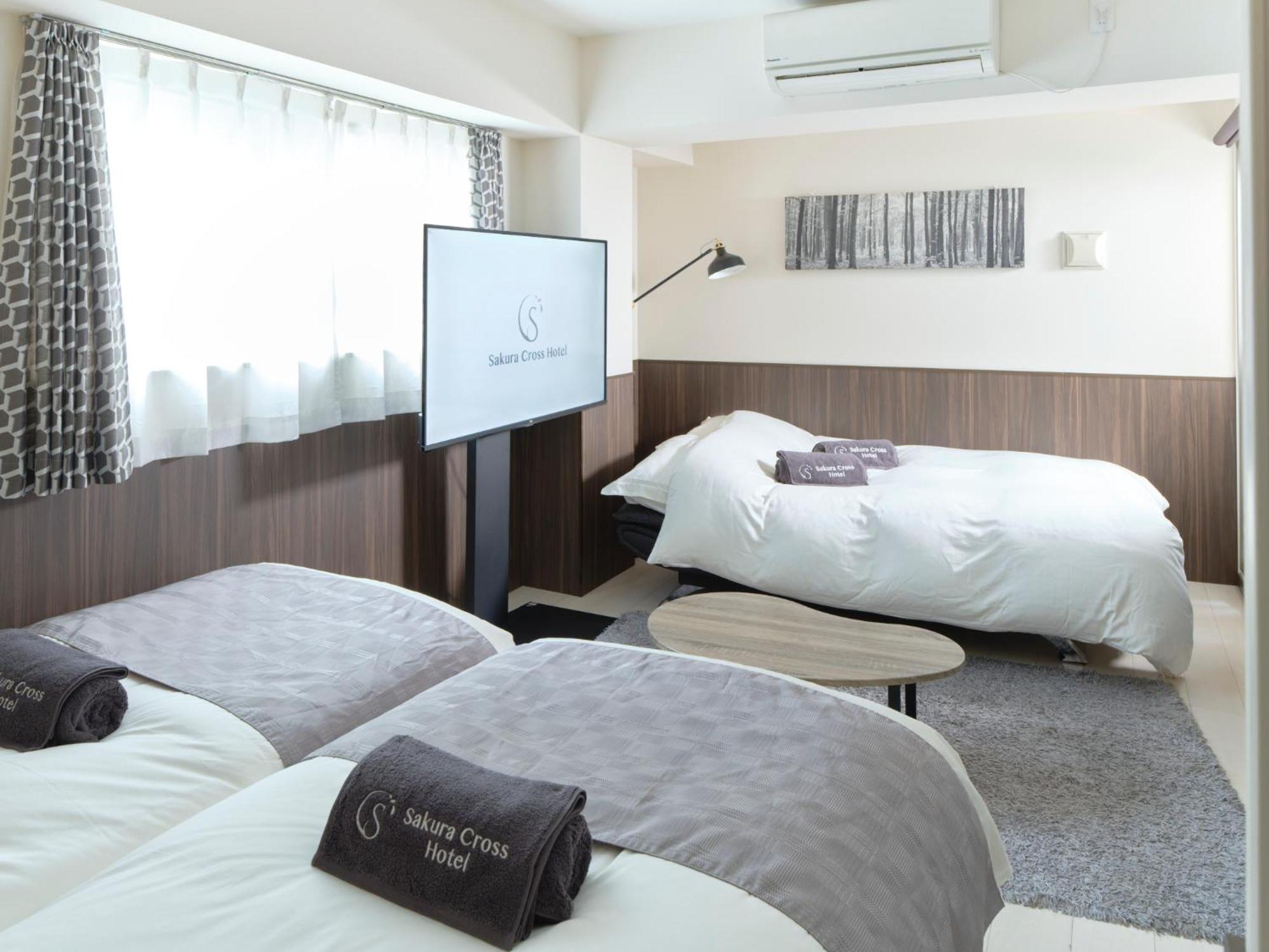 Sakura Cross Hotel Ueno Iriya Tokió Szoba fotó