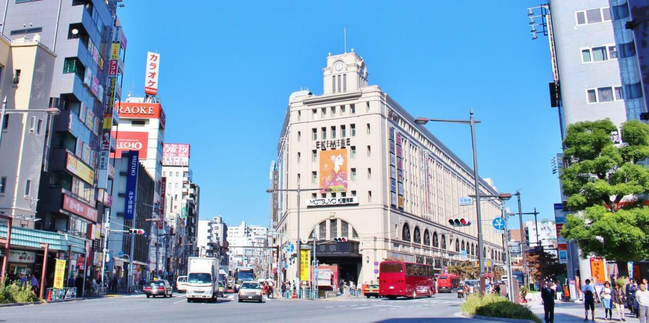 Sakura Cross Hotel Ueno Iriya Tokió Kültér fotó